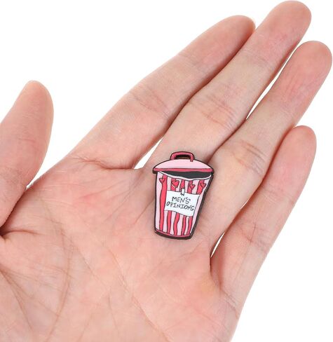 2PCS Funny Enamel Pins, Cute Pins for Backpacks, Novelty Brooch Pin Cartoon Lapel Pin for Men Lanyard Bags Hats Caps Shirt Clothing in Saudi Arabia
