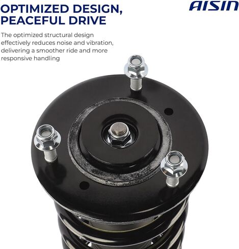 AISIN SAKT-01237 ممتص الصدمات بدعامات خلفية مع مجموعة زنبركية ملفوفة - متوافق مع لكزس LS430 2001-2003 - مجموعة من 2 in Kuwait