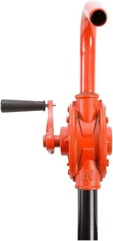 OEMTOOLS 24382 Rotary Barrel Pump, Red and Black, Oil Transfer Hand Pump, 55 Gallon Oil Drum Pump, Oil Pumps for Oil Barrels, 55 Gallon Drum Fuel Pump in Saudi Arabia