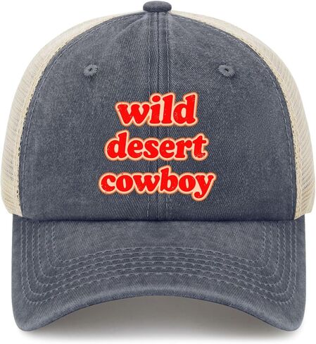 Wild Deserts Cowboy Golf Hat Running Caps for Girlfriends in Saudi Arabia