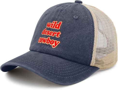 Wild Deserts Cowboy Golf Hat Running Caps for Girlfriends in Saudi Arabia