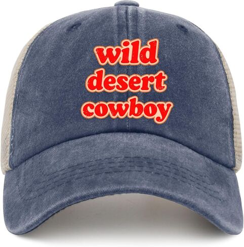 Wild Deserts Cowboy Golf Hat Running Caps for Girlfriends in Saudi Arabia
