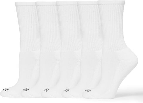 HUE Women's Sport Crew Sock 5 Pair Pack in Saudi Arabia