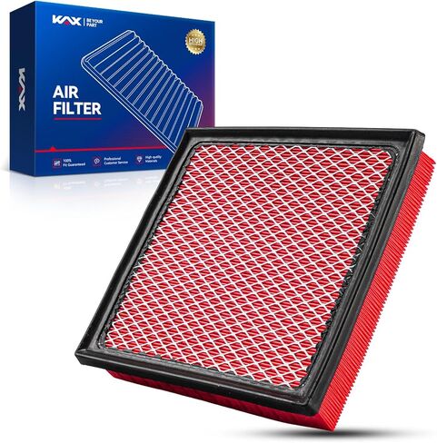 KAX Engine Air Filter, GAF031 (CA10242) Air Filter Replace for Explorer, Edge, Flex, Fusion, Taurus, MKS, MKT, MKX, MKZ, Mazda6, CX9, Sable, Protect and Improve Engine Performance in Kuwait