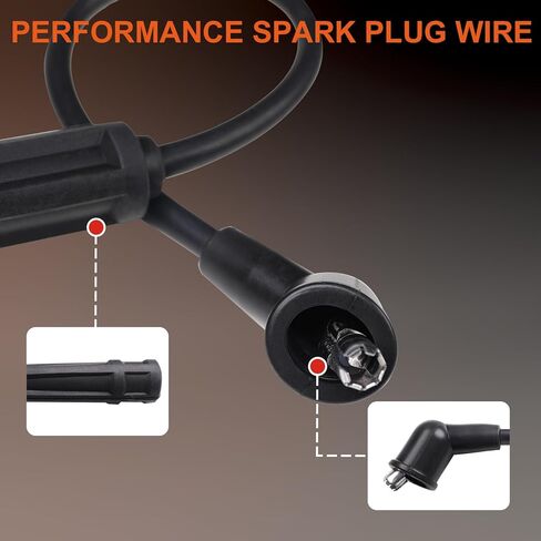 6195 مجموعة إشعال سلك الشرارة لـ 1990-1995 نيسان D21 بيك اب/باثفايندر in Kuwait