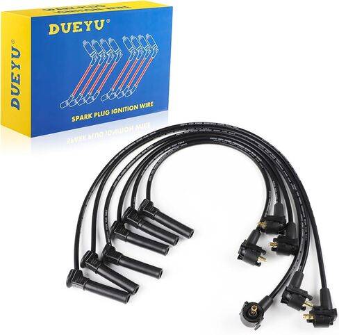 مجموعة أسلاك توصيل الإشعال 8 مللي متر لـ Explorer Ranger B4000 4.0L V6 2001-2005/لفورد رينجر 2001-2011 D-ST-6114 in Kuwait