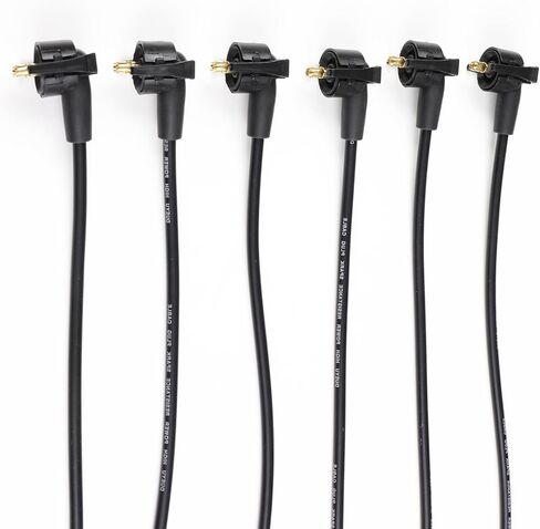 مجموعة أسلاك توصيل الإشعال 8 مللي متر لـ Explorer Ranger B4000 4.0L V6 2001-2005/لفورد رينجر 2001-2011 D-ST-6114 in Kuwait