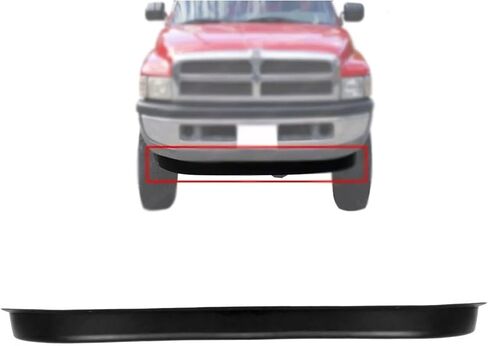 New Front Bumper Lower Valance Air Dam Compatible with Dodge Ram 1500 1994-2002 Compatible with Ram 2500 3500 1994-2002, Replacement for CH1090124 55274811 in Saudi Arabia