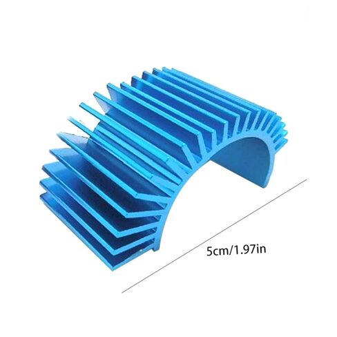 STOBOK Aluminum 540 550 Motor Heat Sink for RC Cars and Trucks Effective Cooling Solution in Blue Compatible and HPI Models in Saudi Arabia