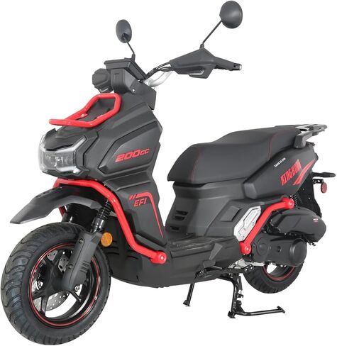 HHH Tank 200 King Kong Scooter إصدار محدود جديد - وقود EFI محقون بمقياس سرعة LCD رقمي للشارع تمت الموافقة عليه من كاليفورنيا in Kuwait