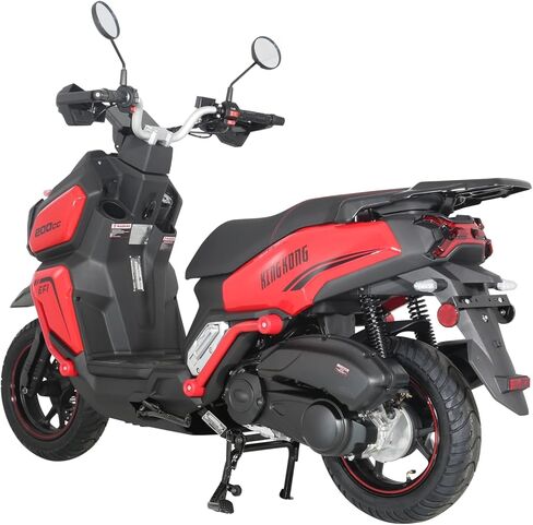HHH Tank 200 King Kong Scooter New Limited Edition–EFI Fuel Injected with Digital LCD Speedometer Street Moped California Approved in Saudi Arabia