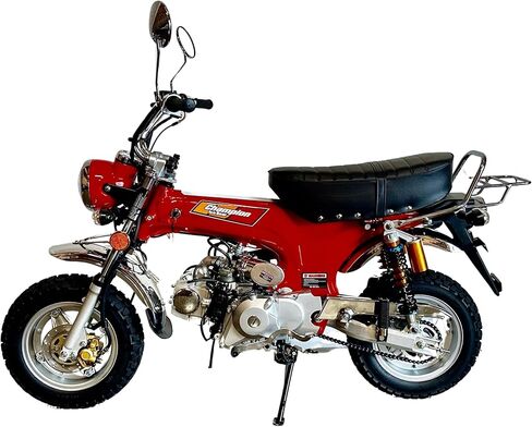 دراجة نارية صغيرة حمراء 125 سي سي دراجة قرد DAX CT70 Road Ready Minibike باللون الأحمر in Kuwait