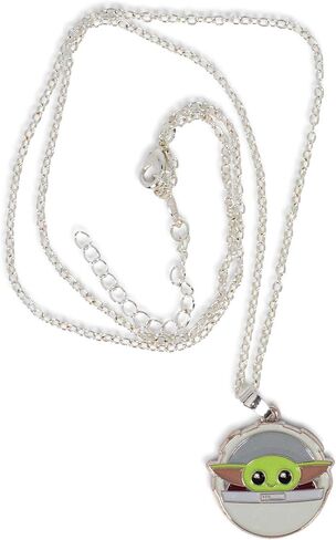 Star Wars The Mandalorian, The Child 24-Inch Enamel Pendant Chain Necklace in Saudi Arabia