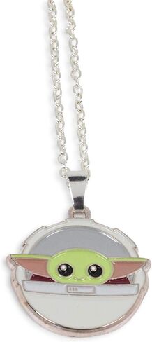 Star Wars The Mandalorian, The Child 24-Inch Enamel Pendant Chain Necklace in Saudi Arabia