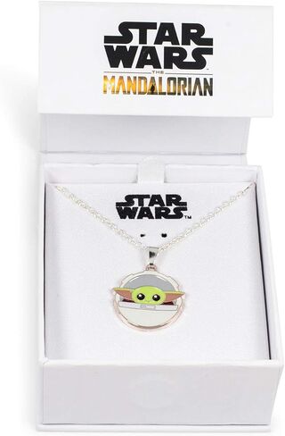 Star Wars The Mandalorian, The Child 24-Inch Enamel Pendant Chain Necklace in Saudi Arabia
