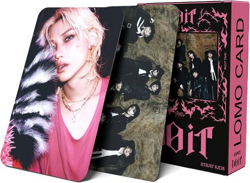 DO IT Album Gift Box Merch, Photocards, SKZ Stickers, Lanyards, Keychains, Gift for Boy and Girls Party Birthdays Decorations in Saudi Arabia