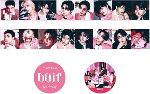 DO IT Album Gift Box Merch, Photocards, SKZ Stickers, Lanyards, Keychains, Gift for Boy and Girls Party Birthdays Decorations in Saudi Arabia