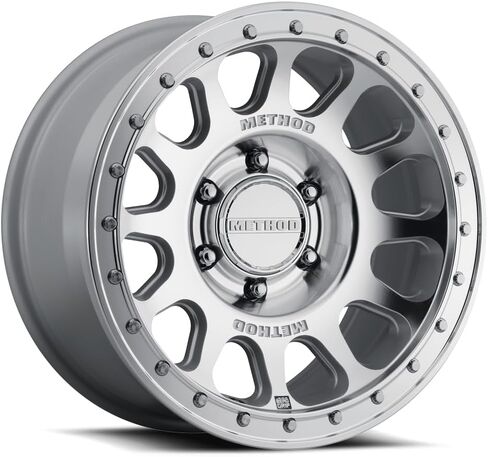 MR709 HD Bead Grip, 17x8.5, 0mm Offset, 6x135, 87mm Centerbore, Machined - Clear Coat in Saudi Arabia