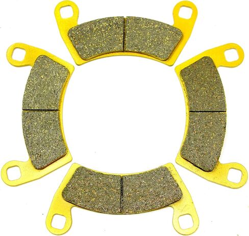 Brake Pads for Polaris RZR XP4 XP Turbo S Velocity 2019 2020 2021 2022 2023 2024 / RZR Turbo S 4 Seater 2021-2024 Front Rear Brakes FA728 FA656 2207667 2205949 MC0531 in Saudi Arabia