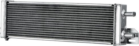 2 Row Aluminum Universal Air to Water Intercooler Liquid Heat Exchanger 56mm Fit for Universal Models in Kuwait