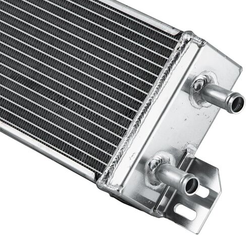 2 Row Aluminum Universal Air to Water Intercooler Liquid Heat Exchanger 56mm Fit for Universal Models in Kuwait