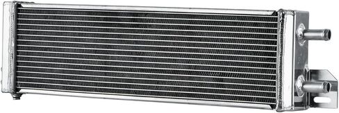 2 Row Aluminum Universal Air to Water Intercooler Liquid Heat Exchanger 56mm Fit for Universal Models in Kuwait