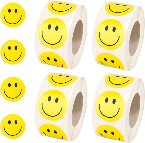 500 Pcs Paw Print Stickers, 1 Inch Colorful Cute Paw Stickers Puppy Dog Print Label Roll Self-Adhesive Dog Cat Sticker for Kids, Birthday Gifts, Party Decoration, Envelope Seals, Cards Gift Wrapping in Saudi Arabia