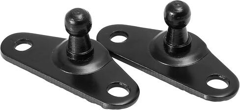 X AUTOHAUX 2pcs 10mm Auto Ball Studs Mounting Brackets Black for Gas Struts Shocks in Saudi Arabia