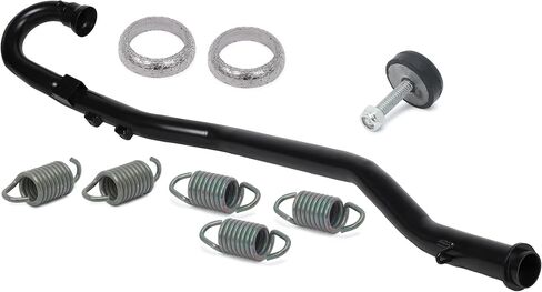 Exhaust PipeW/Ex Seals/Springs/Mount Nut FITS POLARIS SPORTSMAN 600 2003-2005 in Saudi Arabia
