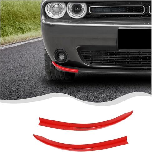 غطاء المجارف الأمامية لـ 2015-2024 دودج تشالنجر SXT عاكس أمامي سبويلر ممتص الصدمات شفة الجسم مجارف مصد خارجي ملحقات لاصقة in Saudi Arabia