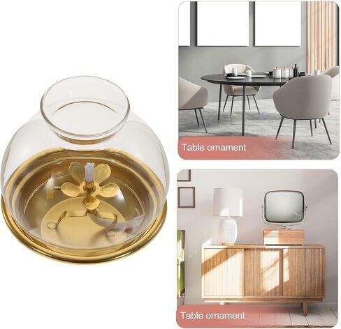 Vintage Worship Oil Lamp with Shade Polished Edges Kerosene Lamp for Indoor Use Buddhist Table Centerpiece Rustic Classic Lantern for Home Decor and Spiritual Settings in Kuwait