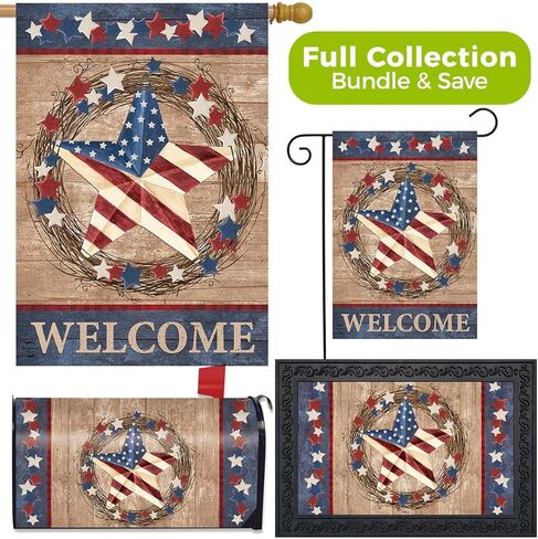 Briarwood Lane Americana Barnstar Patriotic Design Collection in Saudi Arabia