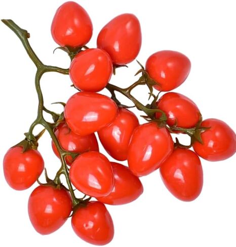 محاكاة الطماطم الكرز الفاكهة الاصطناعية الحلي الطماطم الصغيرة للمنزل المطبخ ديكور الطاولة خفيفة الوزن عرض حديقة الطماطم in Saudi Arabia