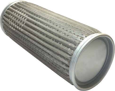 Washable Intake Filter | Metal Mesh | Male and Female 1 1/2" NPT Large | Perfect for engines - blowers - vacuum pumps | Easy to install and maintain | Cleans with garden hose (1 1/2 inch) in Saudi Arabia