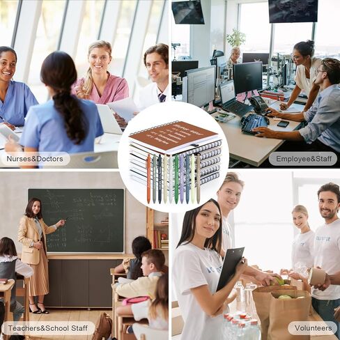 10 Sets/20 Pcs Employee Appreciation Gifts Bulk – Inspirational Notebooks with Motivational Pens, Small Notepads for Coworkers, Office Staff, Team, Volunteer, Nurse, Teachers, Housekeeping (Boho) in Saudi Arabia