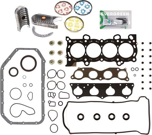 Evergreen SA-9761228469-2 Full Gasket Set Bearings Rings Compatible With/For 02-06 Honda CR-V 2.4 DOHC K24A1 in Saudi Arabia