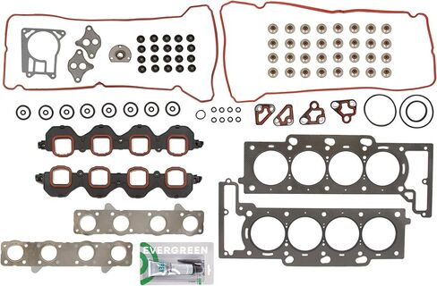 Evergreen SA-3129803203-7 Full Gasket Set Bearings Rings Compatible With/For 97-98 Cadillac Deville Eldorado Seville 4.6L in Saudi Arabia