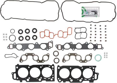Evergreen SA-5494199004-3 Full Gasket Set Bearings Rings Compatible With/For 04-08 Toyota Highlander Camry 3.3L 3MZFE in Saudi Arabia