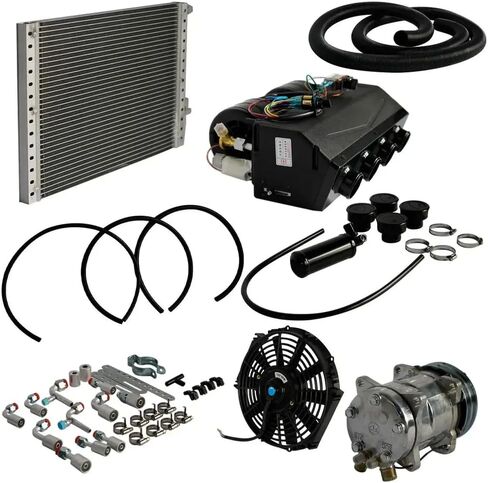 Universal 12V Air Conditioning Kit AP03 Cool Only Under Dash AC Unit 404-000 Compatible With Standard Vehicles in Saudi Arabia