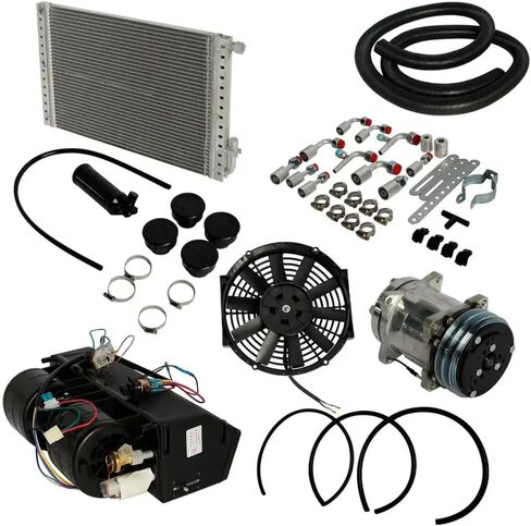 Universal 12V Air Conditioning Kit AP03 Cool Only Under Dash AC Unit 404-000 Compatible With Standard Vehicles in Saudi Arabia