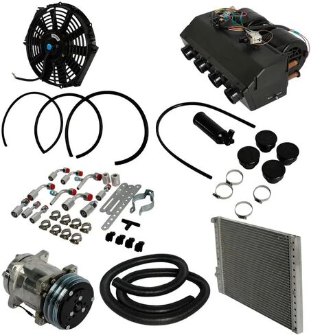 Universal 12V Air Conditioning Kit AP03 Cool Only Under Dash AC Unit 404-000 Compatible With Standard Vehicles in Saudi Arabia