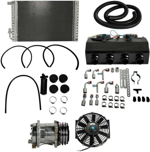 AP03 مجموعة تكييف الهواء العالمية تحت لوحة القيادة 12 فولت مع نظام التوافق السريع المتوافق مع المركبات المختلفة موديل 404-000 in Kuwait