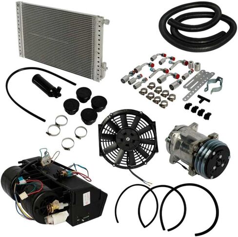 AP03 Cool Only Universal Air Conditioning Kit Under Dash 404-000 A C 12V Compatible With Automotive Motorcycle Parts For Part Number 404-000 in Saudi Arabia