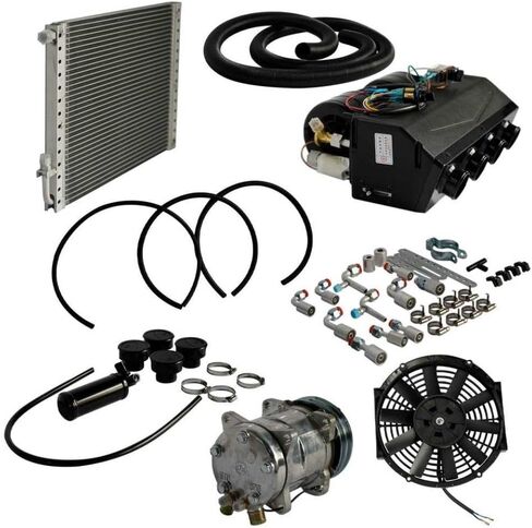 AP03 Cool Only Universal Air Conditioning Kit Under Dash 404-000 A C 12V Compatible With Automotive Motorcycle Parts For Part Number 404-000 in Saudi Arabia