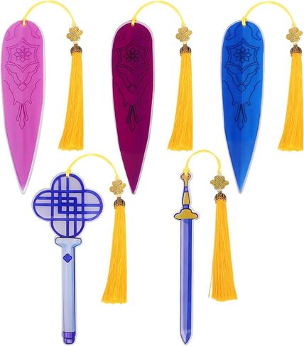 K-Pop Group Idol Hunters Bookmark,Pop Demon Stickers Exorcists Bookmarks,Korean Music Fan Book Lovers Anime Reading Accessories in Kuwait