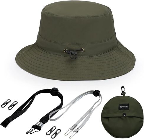 Solid Color Sun Hat for Women Foldable Wide Brim Womens Bucket Hat Water-Repellent Beach Hats for Outdoor Summer in Saudi Arabia