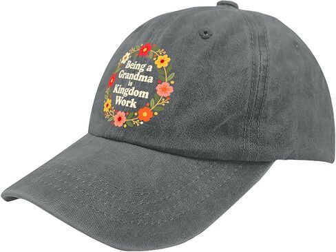 Beings a Grandma is Kingdoms Work Hat for Womens Soft Washed Distressed in Saudi Arabia