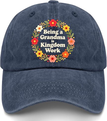 Beings a Grandma is Kingdoms Work Hat for Womens Soft Washed Distressed in Saudi Arabia