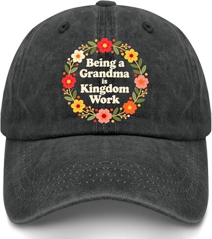 Beings a Grandma is Kingdoms Work Hat for Womens Soft Washed Distressed in Saudi Arabia