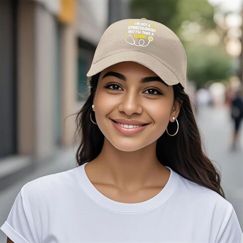 I'm Not A Gynecologist But I'll Take A Look Trucker Hat Garde Cap for Men in Saudi Arabia